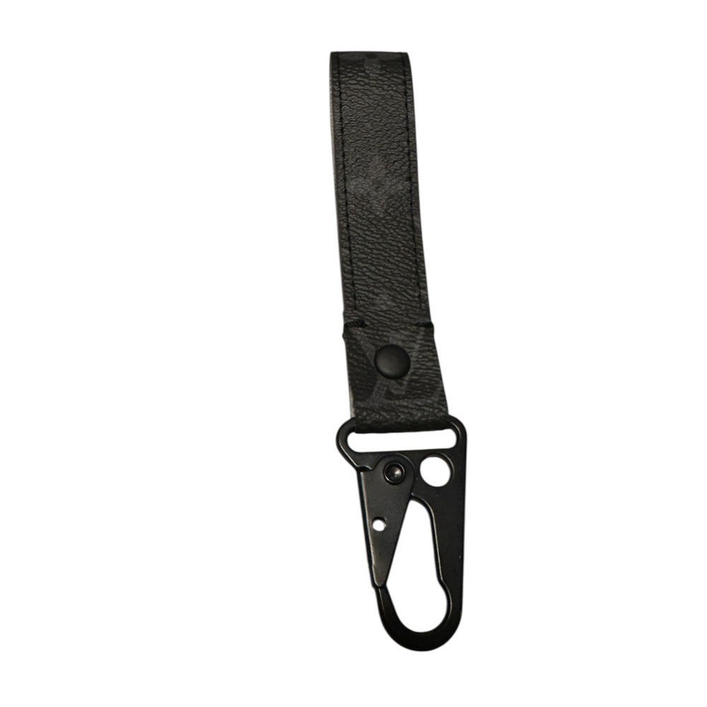 Louis Vuitton Gray and Black DIY Keychain